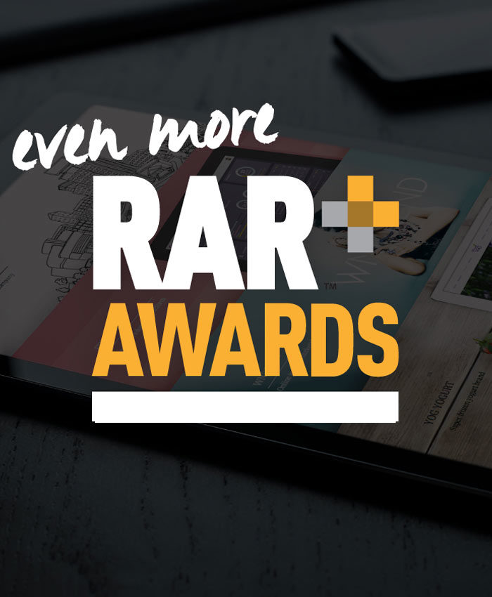 Long Story Short's RAR Awards with a dimly light background of technology