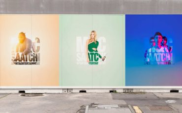 M&C Saatchi billboard cover image - desktop website UI design