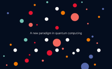Parity QC Client - website design desktop - a new paradigm in quantum computing