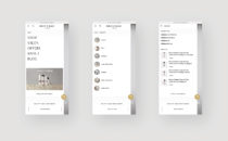 Percy & Reed Luxury beauty client - mobile website design - mega menu