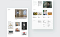 Victoria Miro art gallery full desktop website design