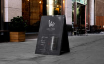 Vim & Vigour Coffee - design for A board street