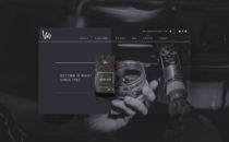 Vim & Vigour Coffee - desktop website design homepage