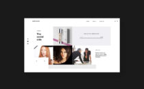 Nadur Shopify website - the social side desktop design scaled
