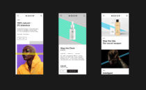 Nadur Shopify website - mobile UI designs