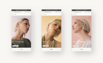 Orelia Shopify website - Shopify mobile designs for homepage slider