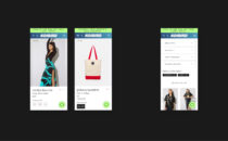 Koibird mobile website UI design mockups - client of long story short design agency