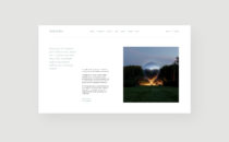 Victoria miro art gallery client - desktop web design - quote section