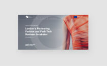 CFE UAL: London college of fashion client - UI UX design - desktop homepage